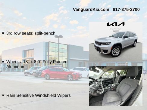 Used 2022 Jeep Grand Cherokee L Laredo w/ Luxury Tech Group I RWD image 18