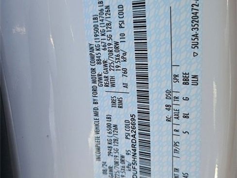 New 2024 Ford F550 4x4 Regular Cab Super Duty image 20