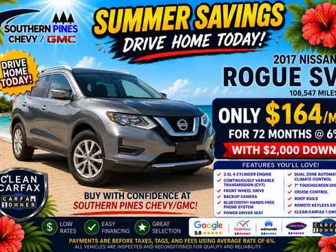 Used 2017 Nissan Rogue SV FWD image 5