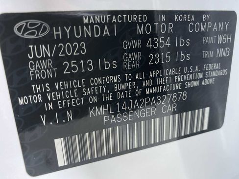 Used 2023 Hyundai Sonata SEL w/ Convenience Package FWD image 21