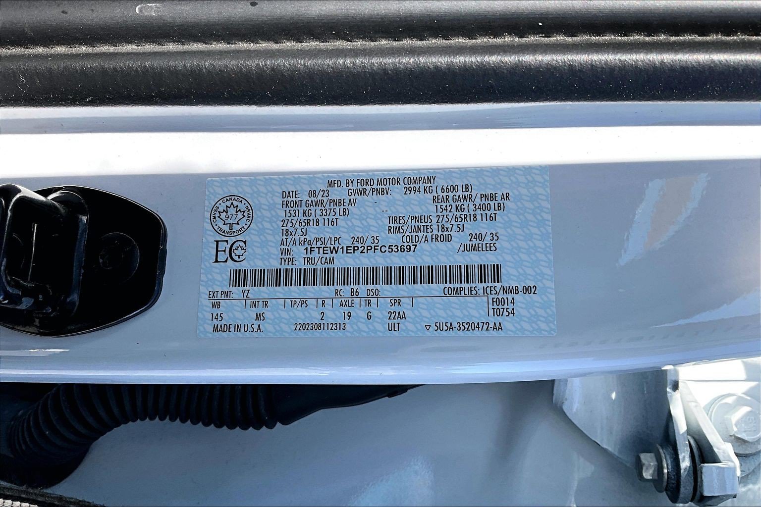 Certified 2023 Ford F150 XLT w/ XTR Package AWD/4WD image 19
