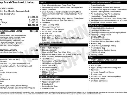 New 2026 Jeep Grand Cherokee L Limited image 3