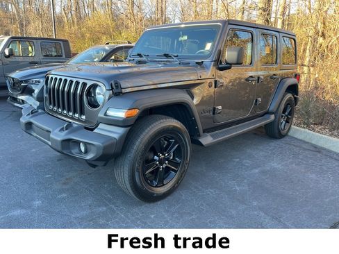 Certified 2022 Jeep Wrangler Unlimited Sport image 1