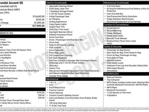 Used 2022 Hyundai Accent SE FWD image 6