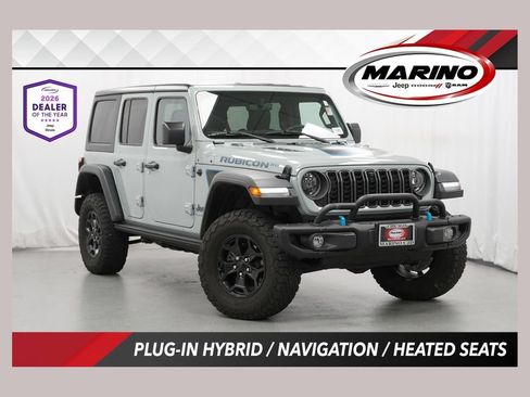 Used 2023 Jeep Wrangler Unlimited Rubicon 4xe AWD/4WD image 1