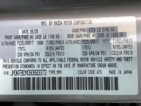 Certified 2025 MAZDA CX-5 AWD 2.5 S w/ Preferred Package image 34