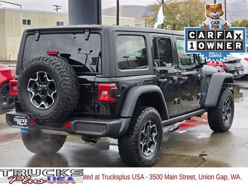 Used 2023 Jeep Wrangler Unlimited Rubicon 4xe w/ Safety Group image 5