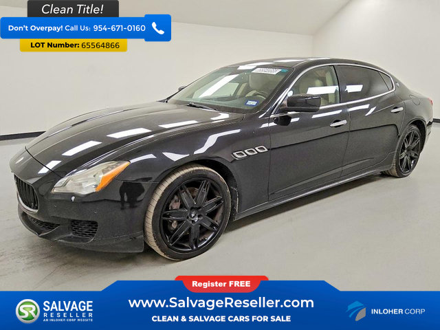 Used 2015 Maserati Quattroporte S Q4 AWD/4WD image 1