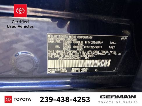 Certified 2021 Toyota Venza XLE w/ Softex Package image 22