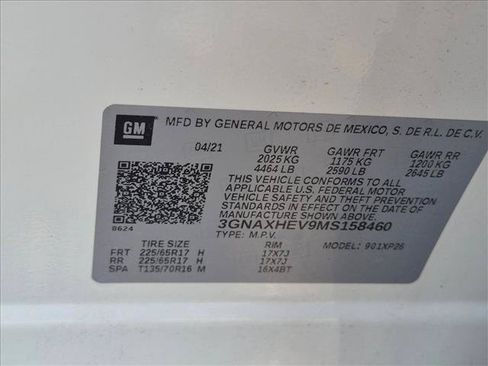 Used 2021 Chevrolet Equinox LS FWD image 23