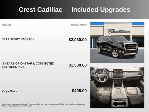 Used 2022 GMC Yukon XL SLT w/ SLT Luxury Package AWD/4WD image 5