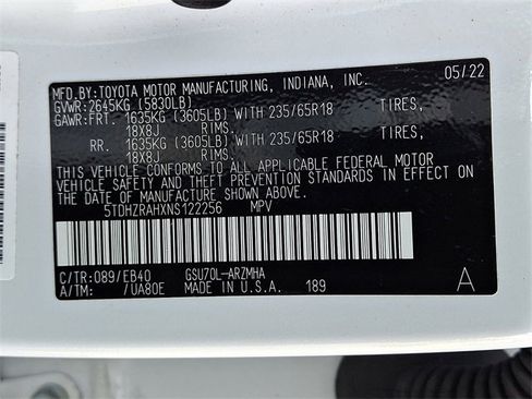 Used 2022 Toyota Highlander XLE image 30