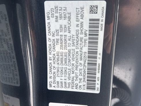 Certified 2023 Honda CR-V EX-L image 23