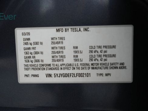 Used 2020 Tesla Model Y Performance image 26