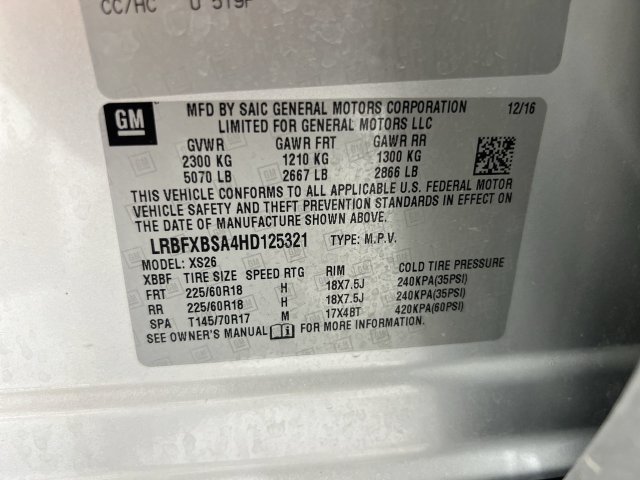 Certified 2017 Buick Envision Essence FWD image 31