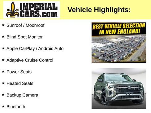 Used 2025 Volkswagen Atlas Peak Edition SE AWD/4WD image 8