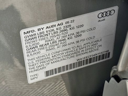 Used 2022 Audi Q3 2.0T Premium Plus w/ Premium Plus Package AWD/4WD image 31