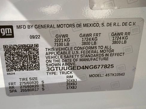 Used 2022 GMC Sierra 1500 Denali AWD/4WD image 41