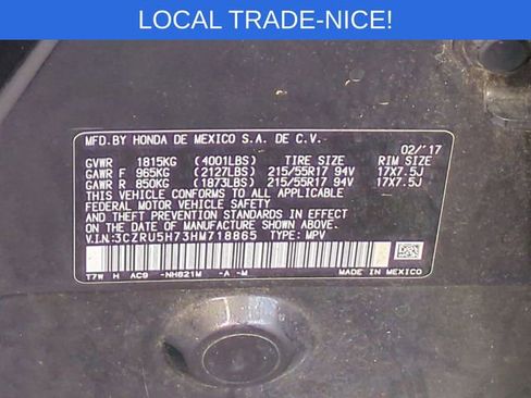 Used 2017 Honda HR-V EX-L image 43