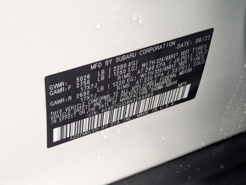 Used 2022 Subaru Outback Wilderness w/ Wilderness Package image 41