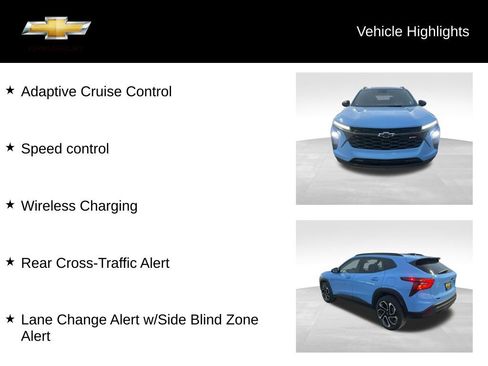 Certified 2024 Chevrolet Trax RS w/ Sunroof Package image 21