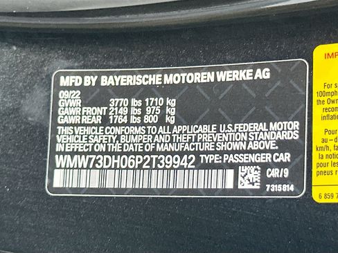 Certified 2023 MINI Cooper John Cooper Works w/ Driver Assistance Package image 35