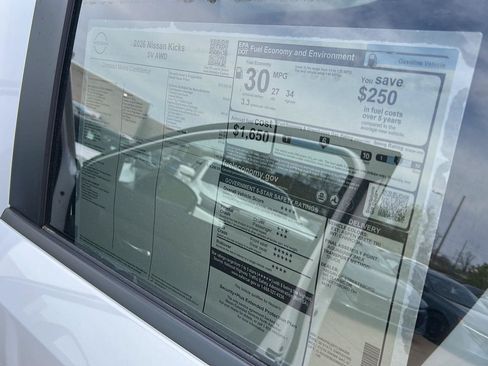 Used 2026 Nissan Kicks SV w/ Interior Electronics Package AWD/4WD image 26
