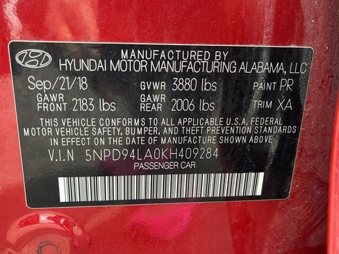 Used 2019 Hyundai Elantra ECO FWD image 28