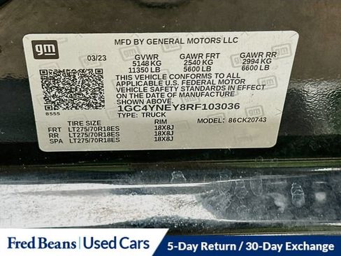 Used 2024 Chevrolet Silverado 2500 LT AWD/4WD image 37