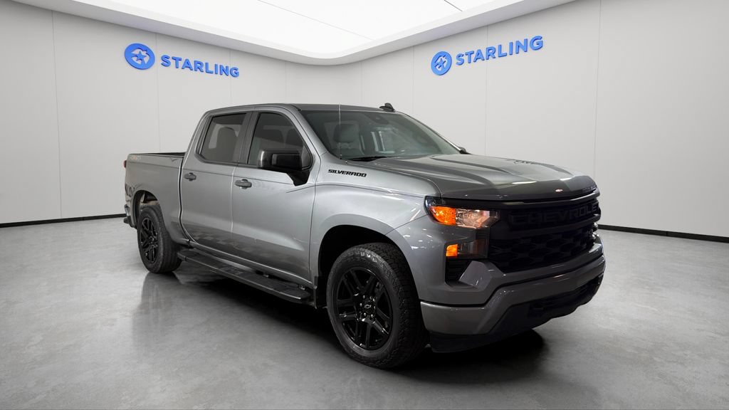 Certified 2023 Chevrolet Silverado 1500 Custom w/ LPO, Dark Essentials Package AWD/4WD image 13