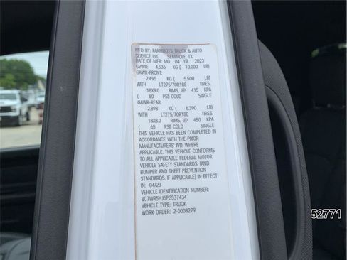 Used 2023 RAM 2500 Tradesman AWD/4WD image 14