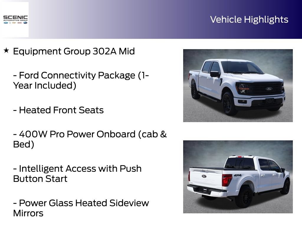 Used 2026 Ford F150 XLT w/ Equipment Group 302A MID AWD/4WD image 15
