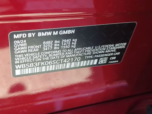Used 2025 BMW M5 w/ Carbon Package image 34