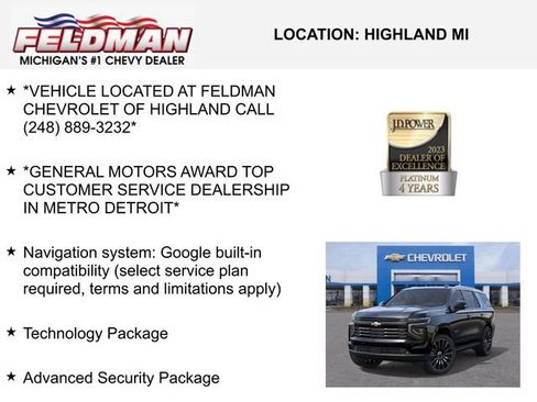 New 2026 Chevrolet Tahoe High Country image 3