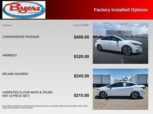 Used 2021 Nissan Versa SR w/ Convenience Package FWD image 10