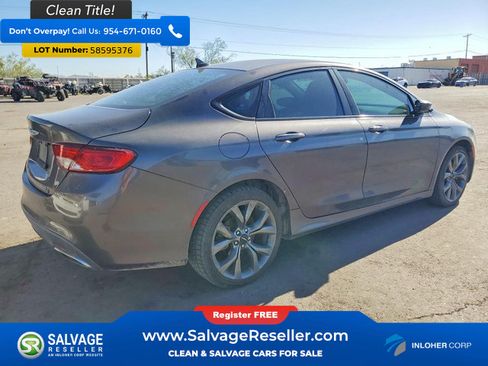 Used 2015 Chrysler 200 S w/ Navigation & Sound Group I FWD image 4