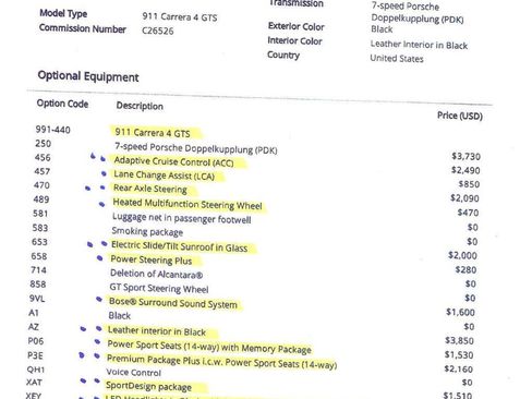 Used 2018 Porsche 911 Carrera 4 GTS image 18