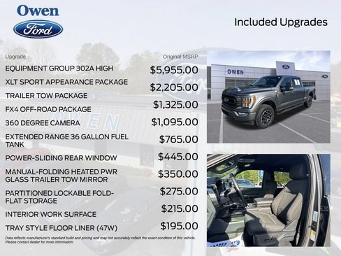Used 2023 Ford F150 XLT w/ Equipment Group 302A High AWD/4WD image 4