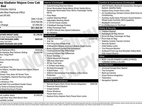 Used 2022 Jeep Gladiator Mojave w/ Cold Weather Group image 26