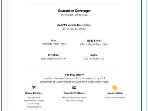 Used 2016 Ford Explorer 4WD image 38