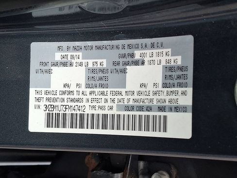 Used 2015 MAZDA MAZDA3 i Sport FWD image 28