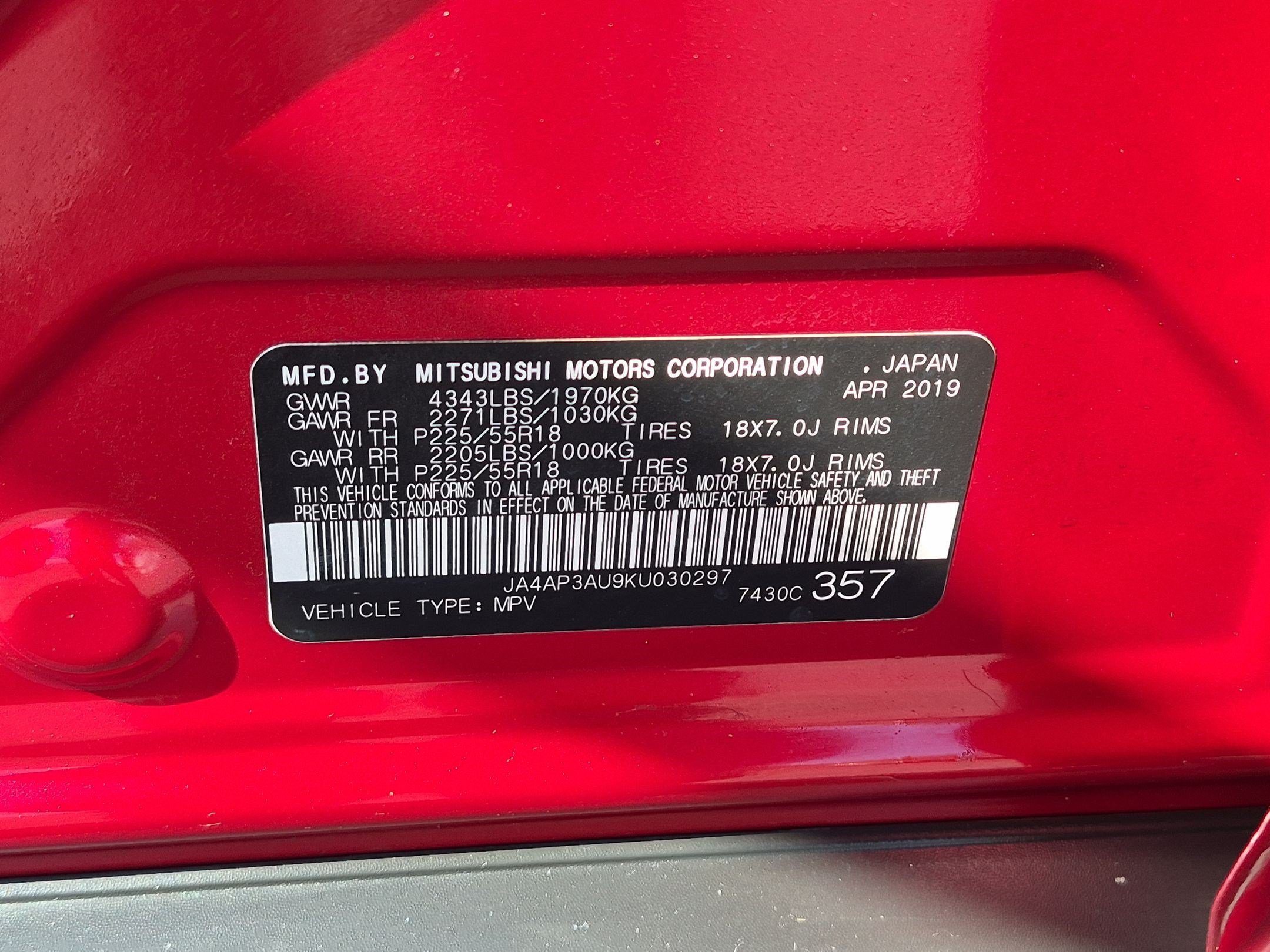 Used 2019 Mitsubishi Outlander Sport ES FWD image 31