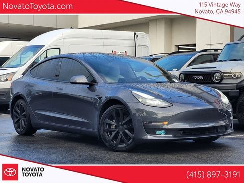 Used 2022 Tesla Model 3 Long Range AWD/4WD image 1