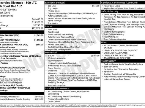 New 2026 Chevrolet Silverado 1500 LTZ w/ LTZ Premium Package AWD/4WD image 35