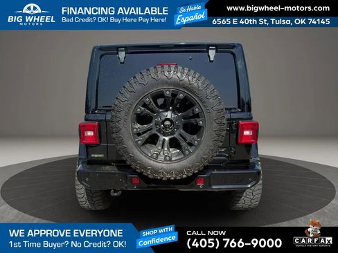 Used 2021 Jeep Wrangler Unlimited Sahara AWD/4WD image 4