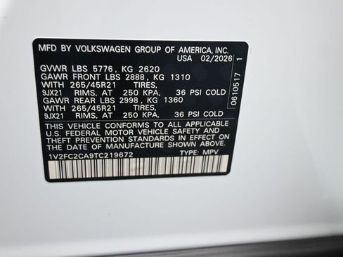 New 2026 Volkswagen Atlas Cross Sport SEL Premium R-Line image 20