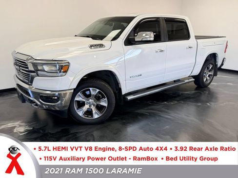 Used 2021 RAM 1500 Laramie AWD/4WD image 1