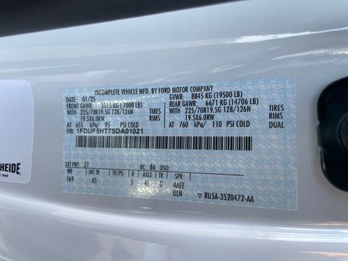 New 2025 Ford F550 4x4 Regular Cab Super Duty image 50
