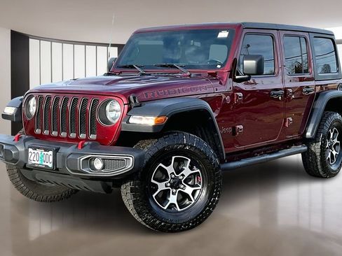 Used 2021 Jeep Wrangler Unlimited Rubicon AWD/4WD image 2