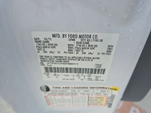 Used 2013 Ford F150 Lariat w/ Mid Equipment Group image 19